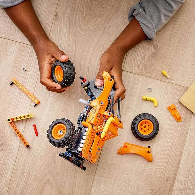 LEGO® Technic Monster Jam™ El Toro Loco™ 42135 Model Building Kit; 2-in-1 Pull-Back Toy