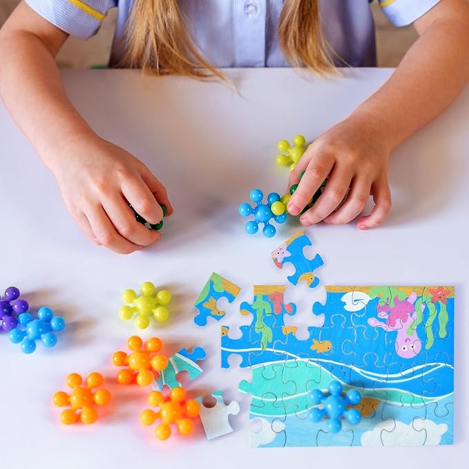 Juvale 48 Sheets Blank Puzzles to Draw On Bulk – 6x8 inch Make Your Own Jigsaw Puzzle for Kids Crafts Projects (28 Pieces Each)