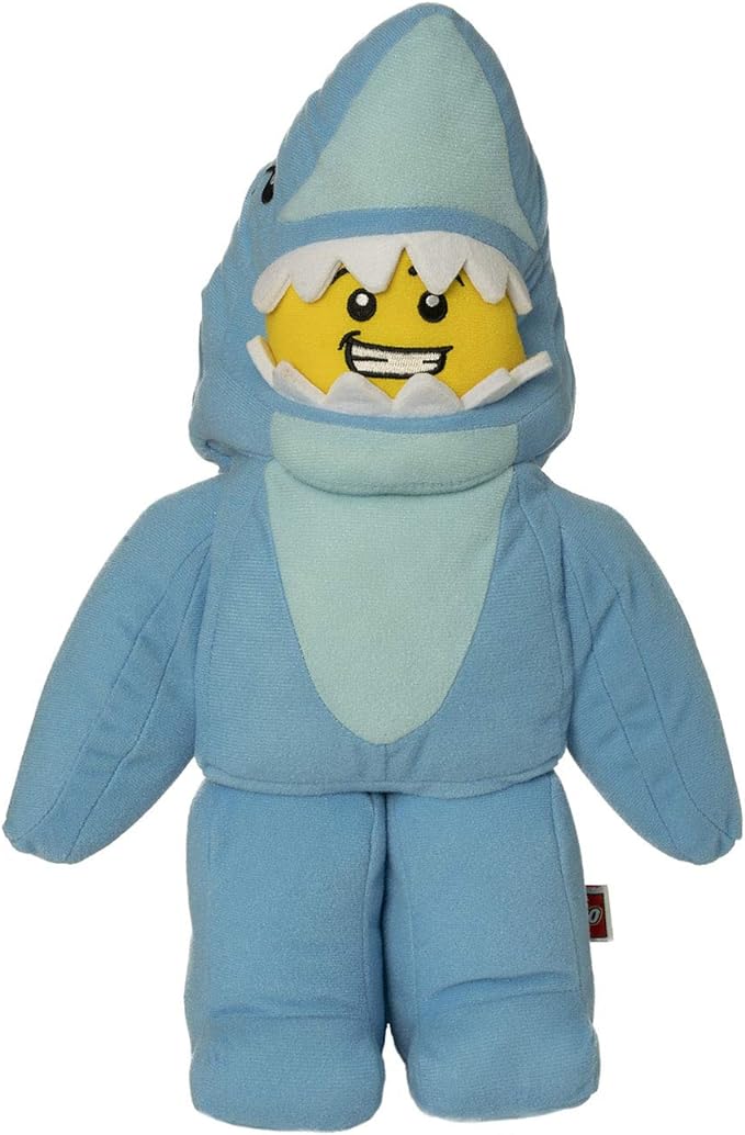 Lego Minifigure Shark Suit Guy 14" Plush Character