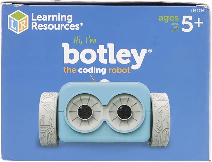 Learning Resources Botley The Coding Robot - 45 Pieces, Ages 5+ Screen- Free Coding Toys, Coding STEM Toy for Kids, Coding for Kids