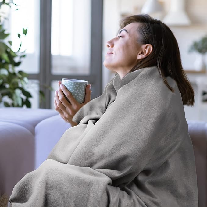 Special SG Glory Fleece Throw Blanket Set Bulk for Travel Kids Outdoor Wedding Pet (Assorted #7, Pack of 6 50x60 Inches)