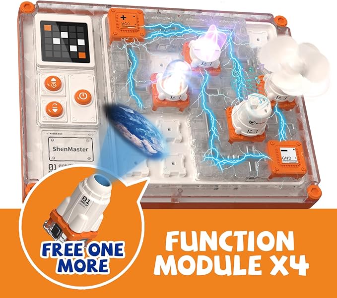 Science Kit for Kids,STEM Toy with 500+ Circuits Projects,Electronic kit for Boys & Girls,Perfect Education Gifts for Age 5+
