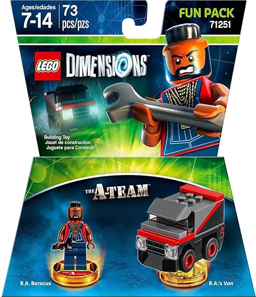 Warner Home Video - Games LEGO Dimensions, A Team Fun Pack B.A. Baracus - Not Machine Specific