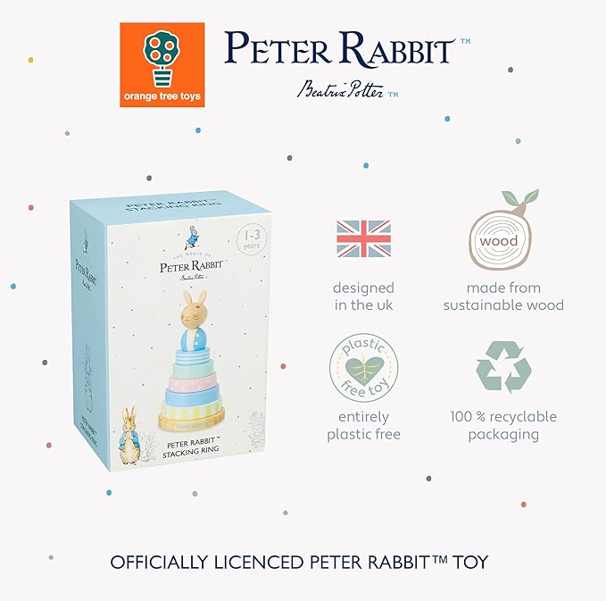 Orange Tree Toys Peter Rabbit Stacking Ring