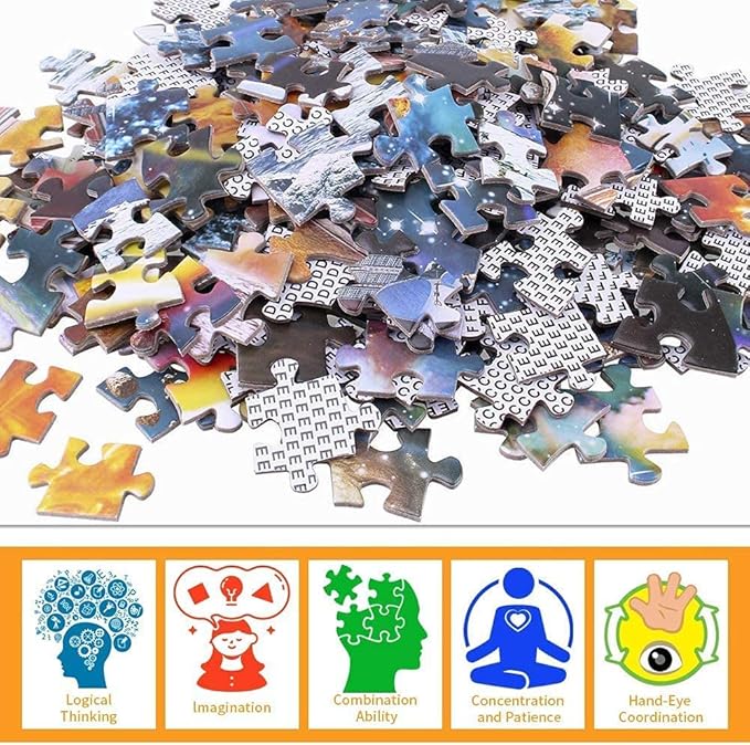 Jigsaw Puzzles 1000 Pieces Puzzles for Adults, Cats Playing in The Park Wooden Puzzle Animal Unique Difficult and Challenge Large Puzzle Game Decompressing Toys Best Gift for Cat Lovers