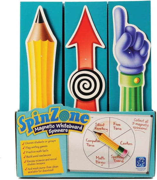 Educational Insights Spinzone Pop, Set of 24