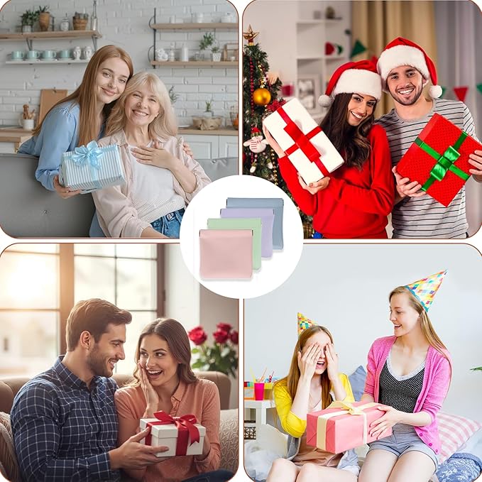 4Pcs Personalized Snap Closure Leather Organizer Pouch,Portable Small Makeup Bag for Women,Coin Purse Lipstick Cosmetics Accessories Organizer,Small Travel Kit Storage Pouch ﻿ (B)