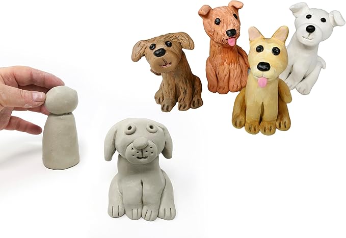 ACTIVA Plus Natural Self-Hardening Clay White 2.2 pounds (Pack of 2)