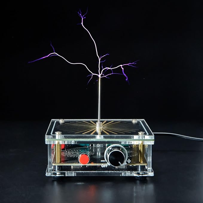 Bluetooth Music Tesla Coil Arc Plasma Speaker Science Experiment Desktop Toy Model Tesla Coil 8