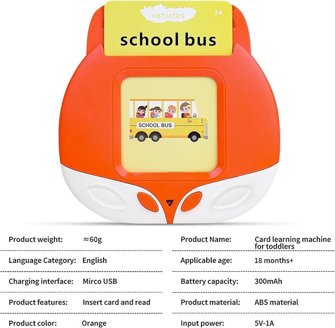 Learning Montessori Toys,224 Sight Words Talking Flash Cards,Toddler Toys for 18 Months+ 2 3 4 5 Year Old Boys and Girls,Educational Preschool Gifts
