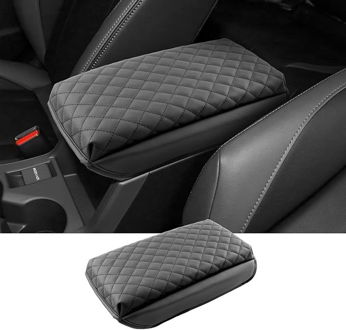 Coleya 2024 2025 2026 Crosstrek Accessories Center Console Cover for Subaru Crosstrek (Premium/Sport/Limited/Touring/Wilderness), Cushion&Comfy Leather Armrest Cover 2026 Crosstrek Accessories -Padded