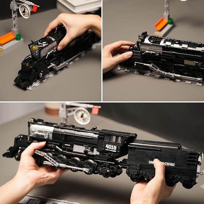 City Train Building Set Compatible with Lego for Adults,Stem Train Building Toy Sets for Boys and Girls 8-14 Years Christmas,Birthday Gifts 1148 PCS