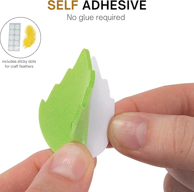 4E's Novelty Thanksgiving Craft for Kids (Makes 4) Includes - Thankful Tree, Turkey Plate Craft, Pilgrim Magnet, Turkey Monster - Foam Craft Dinner Activity for Toddlers, Kids, Adults