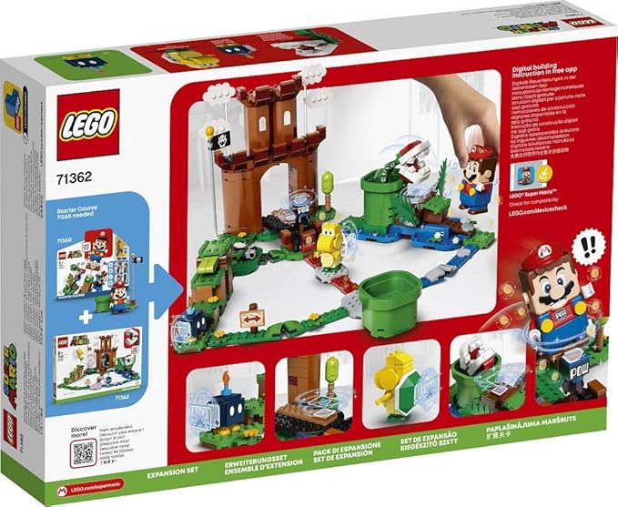 DISCO - 71362 LEGO Super Mario Guarded Fortress Expansion Set ***2020*** (AUGUST)
