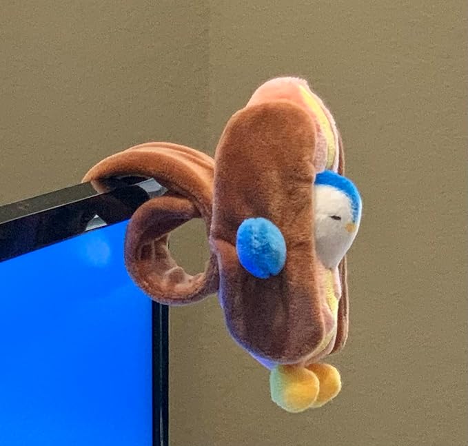 Adorable Penguin in a Hot Dog Costume Slap Bracelet. This cuddly friend easily wraps around your wrist, backpack, bedpost, or any object that fits its soft and snug embrace, PT101