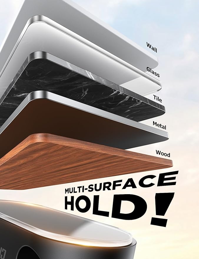 Magnetic Cable Clips - Chfeila 8Pack [Dual Slot] [360°Rotating & Twist-Lock] Cord Management, Adhesive Phone Charging Keeper, Wire Organizer Holder for Nightstand, Home Office Desk Accessories Decor