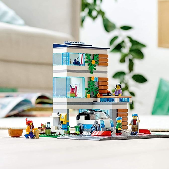 LEGO City Family House 60291 Building Kit; Toy for Kids, New 2021 (388 Pieces)