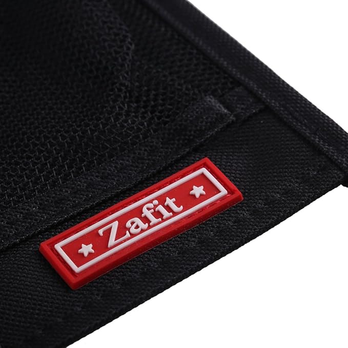 Bedside Storage Organizer - 6 Pockets, Table Cabinet Caddy for Remotes, Phone, Glasses (Black)