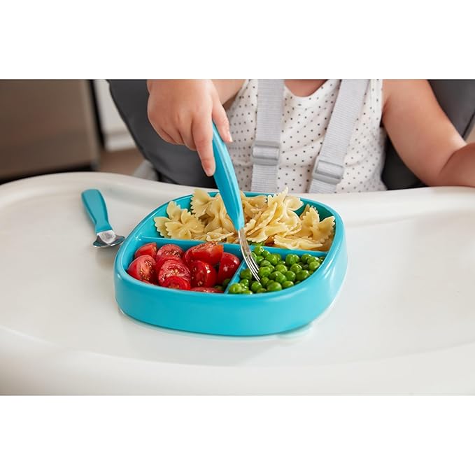 NUK Kiddy Cutlery Forks, Durable Stainless Steel, BPA & Latex-Free, 18+ Months, Pack of 3