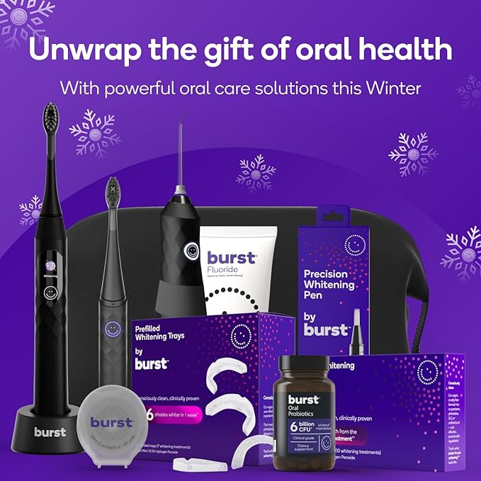 BURST Genuine Replacement Heads for Kids Electric Toothbrush (Green/3 Pack) | Perfect Fit | Ultra Soft Bristles | 9 Months of Supply