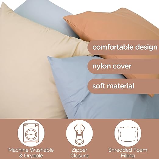 Children's Factory 27" Cozy Floor Set of 4-Elements Pillow, 4 Count