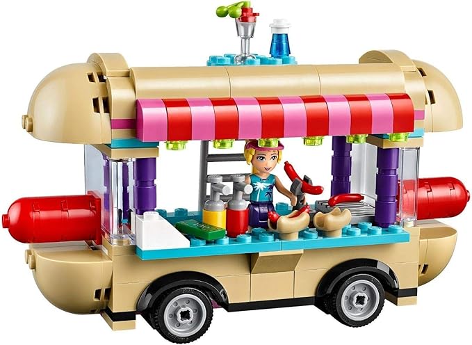 LEGO 41129 Friends Amusement Park Hot Dog Van Construction Set - Multi-Coloured