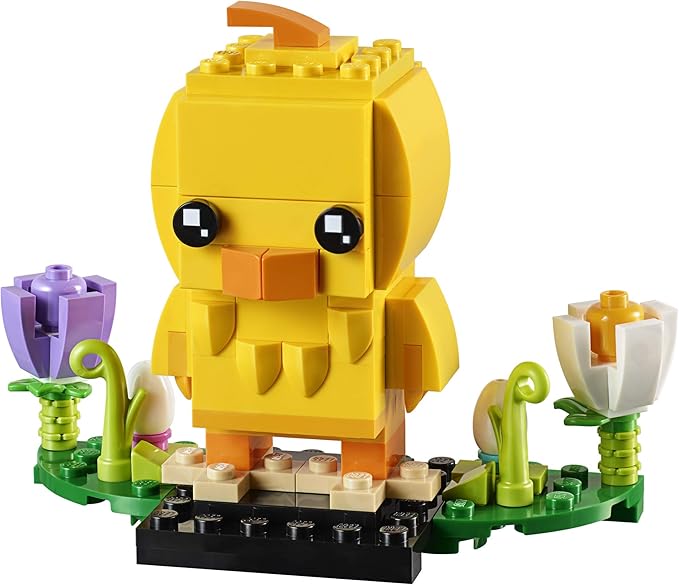 LEGO BrickHeadz 40350 Easter Chick Building Kit (120 Pieces)