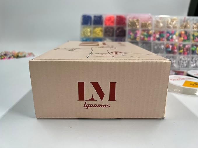 Clay Beads 7200 Pcs 2 Boxes Bracelet Making Kit - 24 Colors Polymer Clay Beads for Bracelet Making Set - Jewelry Making kit Supplies and Charms - Bracelet Making Kit for Girls Teens Kids Age 4-12…