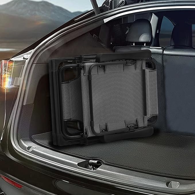 Athena Collection Zero Gravity Outdoor Lounge Chair Recliner, 27" Width Reclining Pool Lounge Lawn Chairs with Headrest and Curved Armrest, Outdoor Chaise for Beach Patio Backyard Outside, Grey