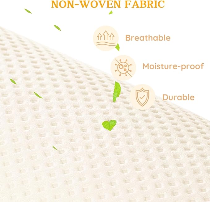 Over the Door Organizer, 5-Tier Extra Large Storage with 10 Pockets and PVC Label Pouches, 80 lbs Capacity Hanging Closet Organizer, Beige