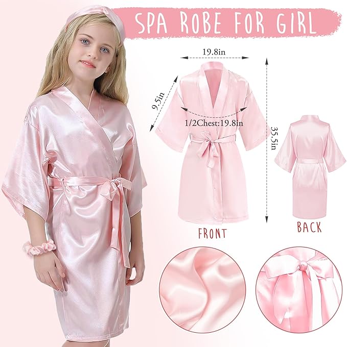 Golray Gifts for Teen Girls Kids -13 Pcs Teenage Girl Gifts Basket with Satin Pillowcase/Spa Robe/Journal/Mug, Christmas Birthday Gifts Set for Women Daughter Sister Tween Girls Toy Age 10 11 12-18