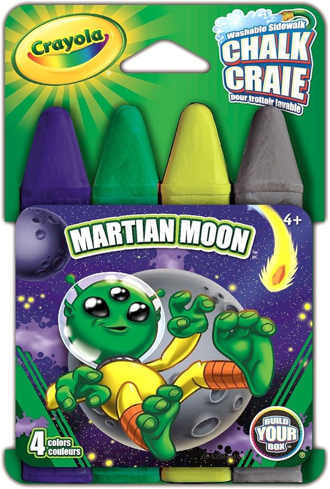 Crayola Build Your Box Very Berry Chalk (4 Count)
