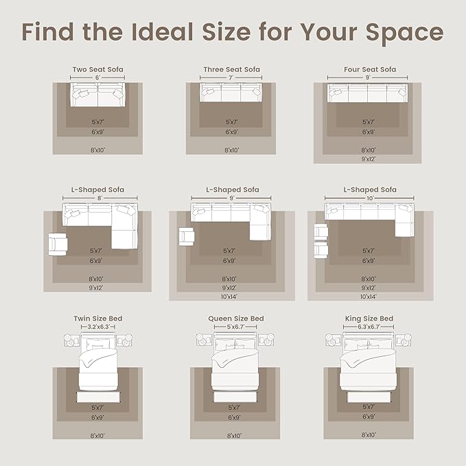 zesthome 9x12 Area Rugs for Girls Bedroom, Low Pile Machine Washable Rugs, Vintage Large Pink Rugs, Stain Resistant Nursery Room Rug, Baby Crawling Rug (Pink/Blue,9'x12')