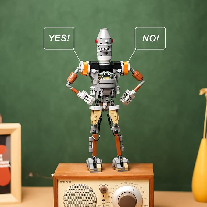 Ideas Robot Building Kit Compatible with Lego Sets for Adutls,Collectible Mech Action Figure Toys for Boys 8-14 Years and Up 462 pcs