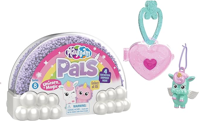 Educational Insights Playfoam Pals Unicorn Magic 2-Pack - Unicorn Party Favors, Fidget Toys for Ages 3+