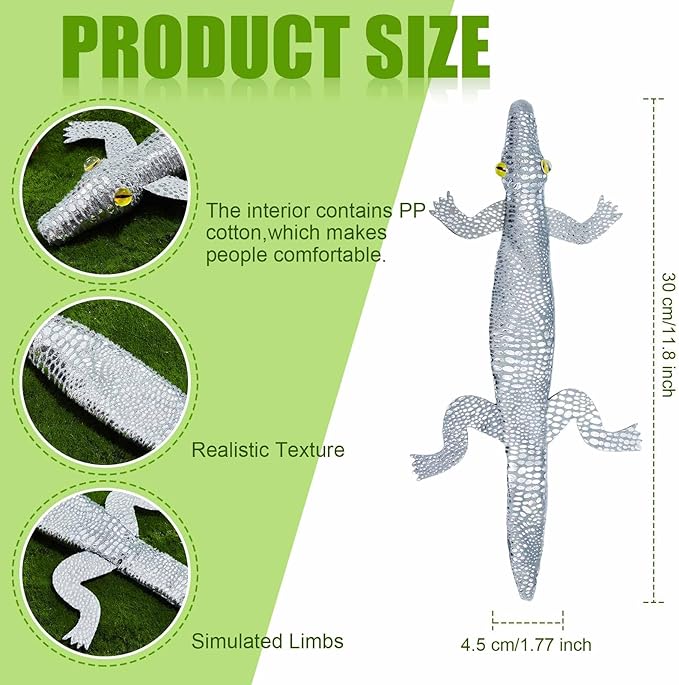 Chivao 10 Pieces Assorted Slap Bracelet Crocodile Snap Bracelet Sequin Animal Slap Bracelets Cool Halloween Snap Bracelets for Easter Halloween Party Favors