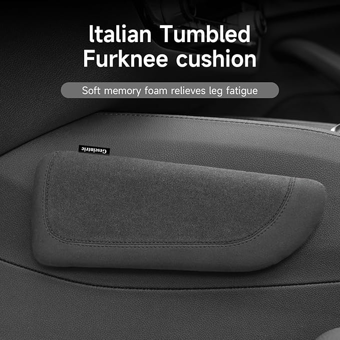 Alcantane Elbow Rest: Memory Foam Support for Car Legs and Knee, Anti-Fatigue