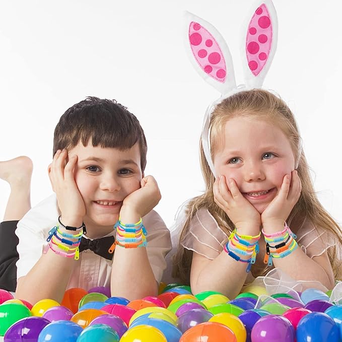 Fidget Toys Zipper Bracelets for Kids 30 Pieces Bulk Sensory Party Favor Friendship Bracelets Gift for Boys Girls Valentine Birthday Party Goodie Bag Fillers Easter Basket Stuffer Gift Fidget Bracelet