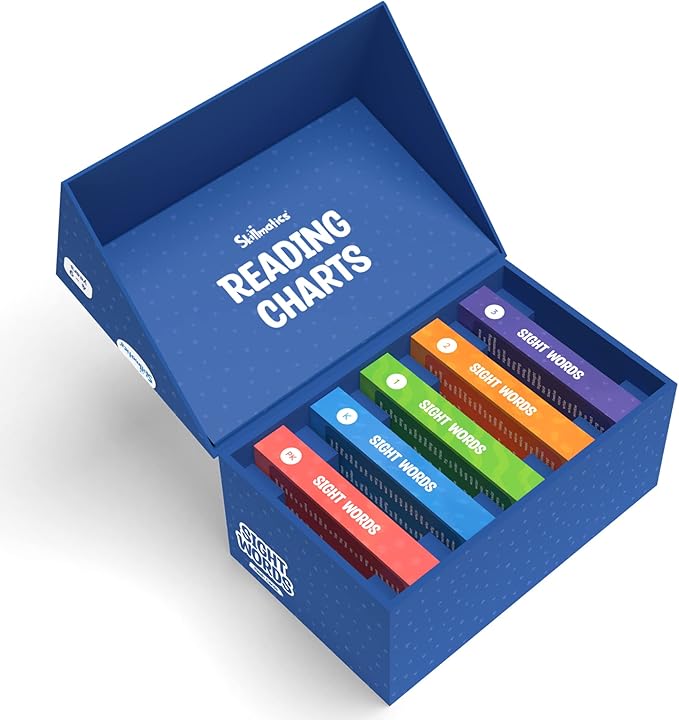 Skillmatics Flash Cards - 500 Sight Words for Preschool (Pre-K), Kindergarten, 1st, 2nd, 3rd Grade Gifts, Includes The Dolch & Fry Word List & 6 Unique Games