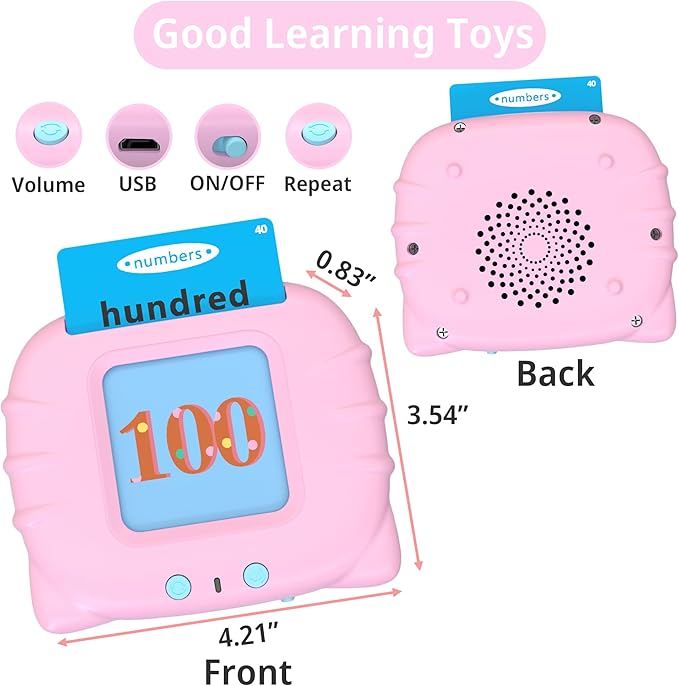 Pocket Speech Therapy Toys，Alphabet Flash Cards for Toddlers with 510 Sight Words, ABC Learning Resources Toys, Autism Sensory Toys for Autistic Children, Preschool Educational Montessori Toys