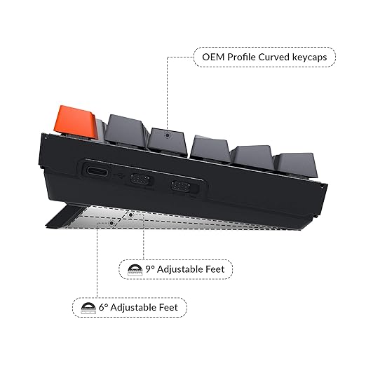 Keychron K8 Tenkeyless Wireless Mechanical Keyboard for Mac, RGB Backlight, Bluetooth, Multitasking, Type-C Wired Gaming Keyboard for Windows with Gateron G Pro Brown Switch