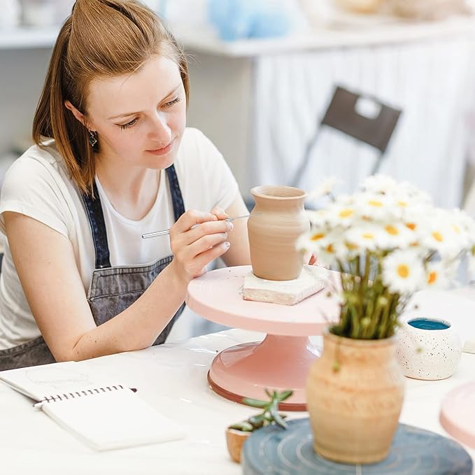 2PCS Clay Needle Tools, Wire Texture & Needle Detail Tool, for Ceramic Polymer Pottery Clay Sculpturing, Texturing, Modeling