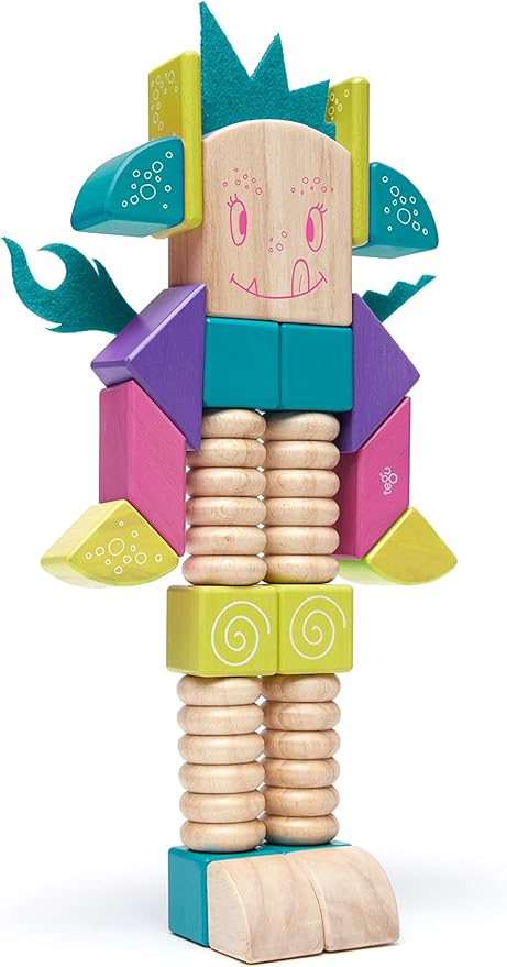 Tegu Beans & Tumtum Magnetic Wooden Block Set