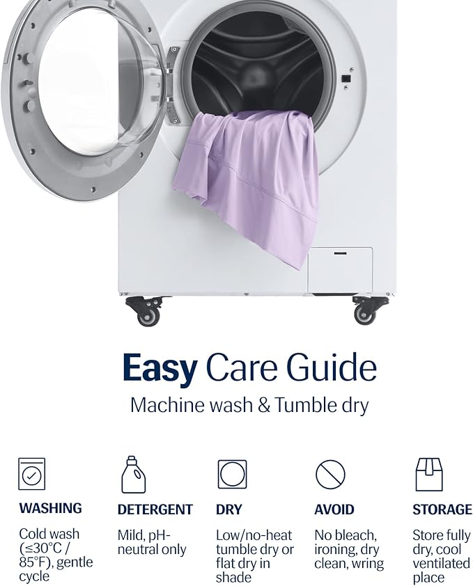 REST® Evercool®+ Cooling Pillowcases Standard - 2 Pillowcases for Sensitive Skin, Silver Infused Fabric for Hygienic Sleep, Silky Smooth for Curly Hair, High Elastic for Snug Fit (19x29 inches)