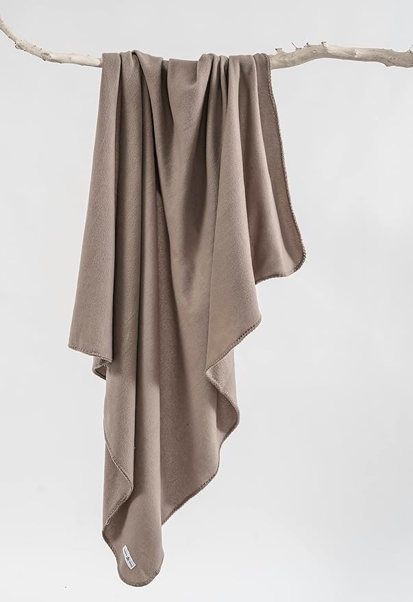 Special SG Glory Fleece Throw Blanket Set Bulk for Travel Kids Outdoor Wedding Pet (Camel, Pack of 6 50x60 Inches)