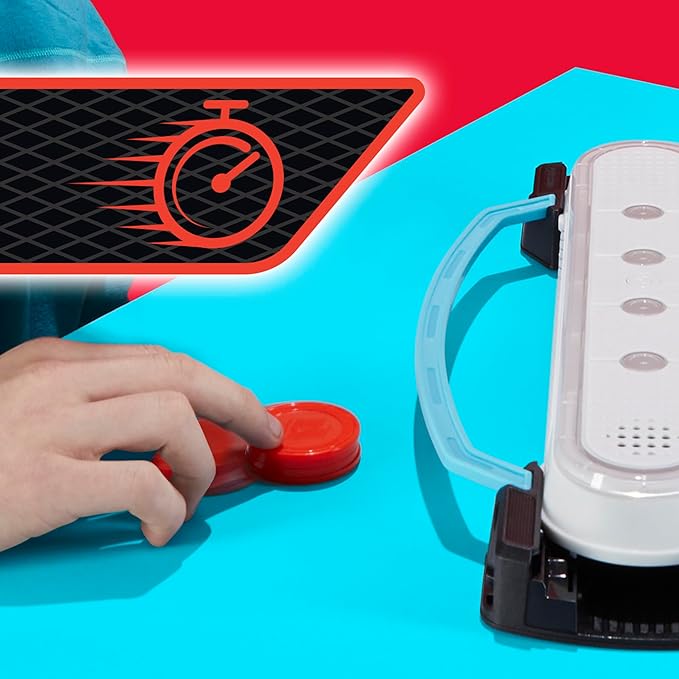 Hypershot Electronic Tabletop Hockey Game | 5 Games in 1 | Music, Lights, and Sounds | Ages 8 and Up | for 1 to 2 Players | Kids Board Games