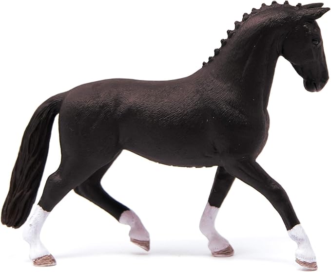 SCHLEICH Horse Club, Horse Figurine, Horse Toys for Girls and Boys 5-12 years old, Hanoverian Mare, Black