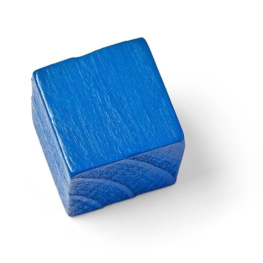 hand2mind Wood Blocks, Teacher Counting Blocks for Math, Classroom Manipulatives for Elementary, Math Cube Manipulatives, Counting Cubes for Kids Math, Color Counters for Classroom (Pack of 1000)