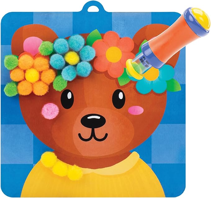 Educational Insights Pom Pom Kit - Arts and Crafts for Kids, Toddler Art Supplies, Toddler DIY Sensory Activity, Gift for Girls and Boys Ages 5+