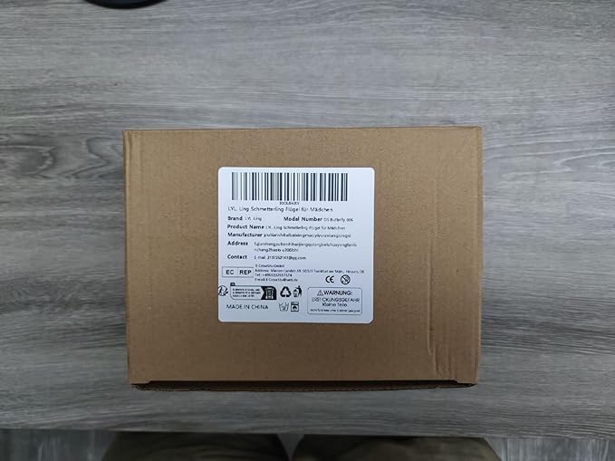 Butterfly Wings For Girls, Double-Sided Fairy Wings, Halloween Costumes for Kids, 3PCS Butterfly Cape Set.